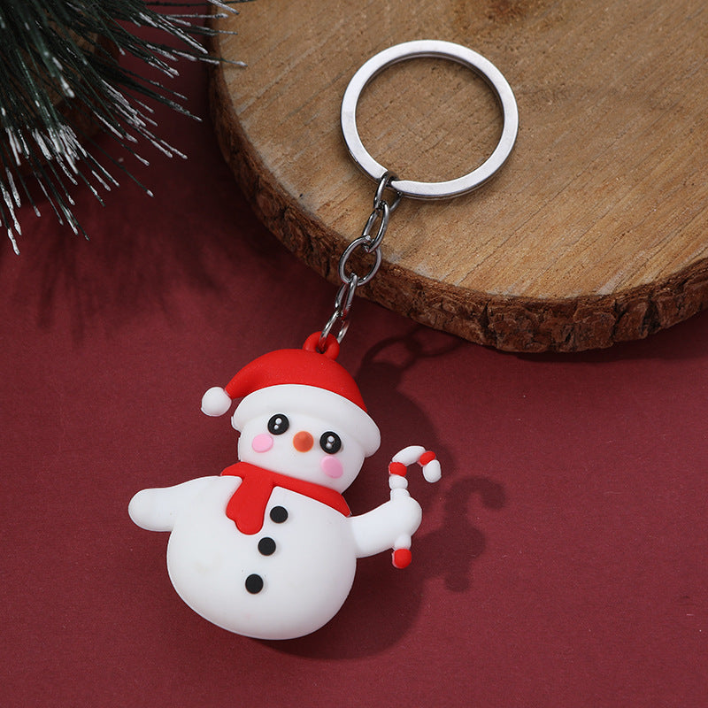 Wholesale Christmas PVC Keychain